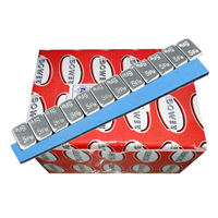 Klisterviktsremsa 5+5gr Economy Stål