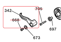 SI 4-405728 Monteringskrok Verktyg S300