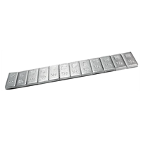 Klisterviktsremsa Silver 5+5gr Economy Stål