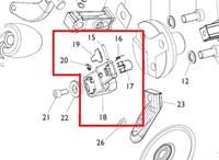 SI 4-119142A Monteringskrok Verktyg Kompl S1000