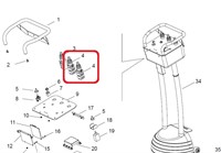 SI 3-03079 Joystick 4-Väg