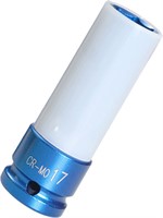 Krafthylsa Lång Tunn 17mm