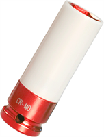 Krafthylsa Lång Tunn 21mm