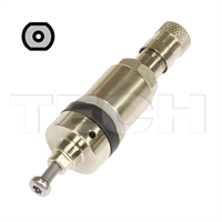 72-20-424 TPMS Service Ventil Clamp-In Krom till T-Pro 10st