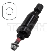 TPMS Service Ventil Tesla T-Pro 10st Black
